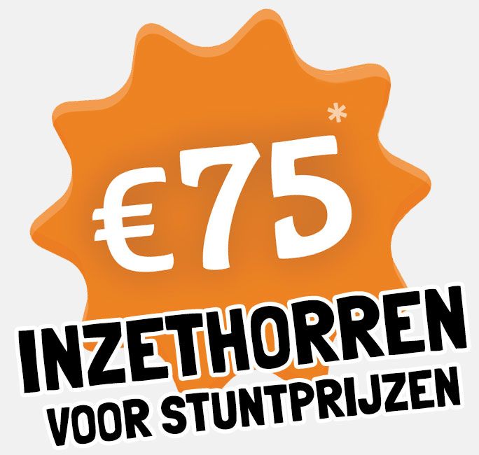 Lenteactie – tijdelijk slechts €75*